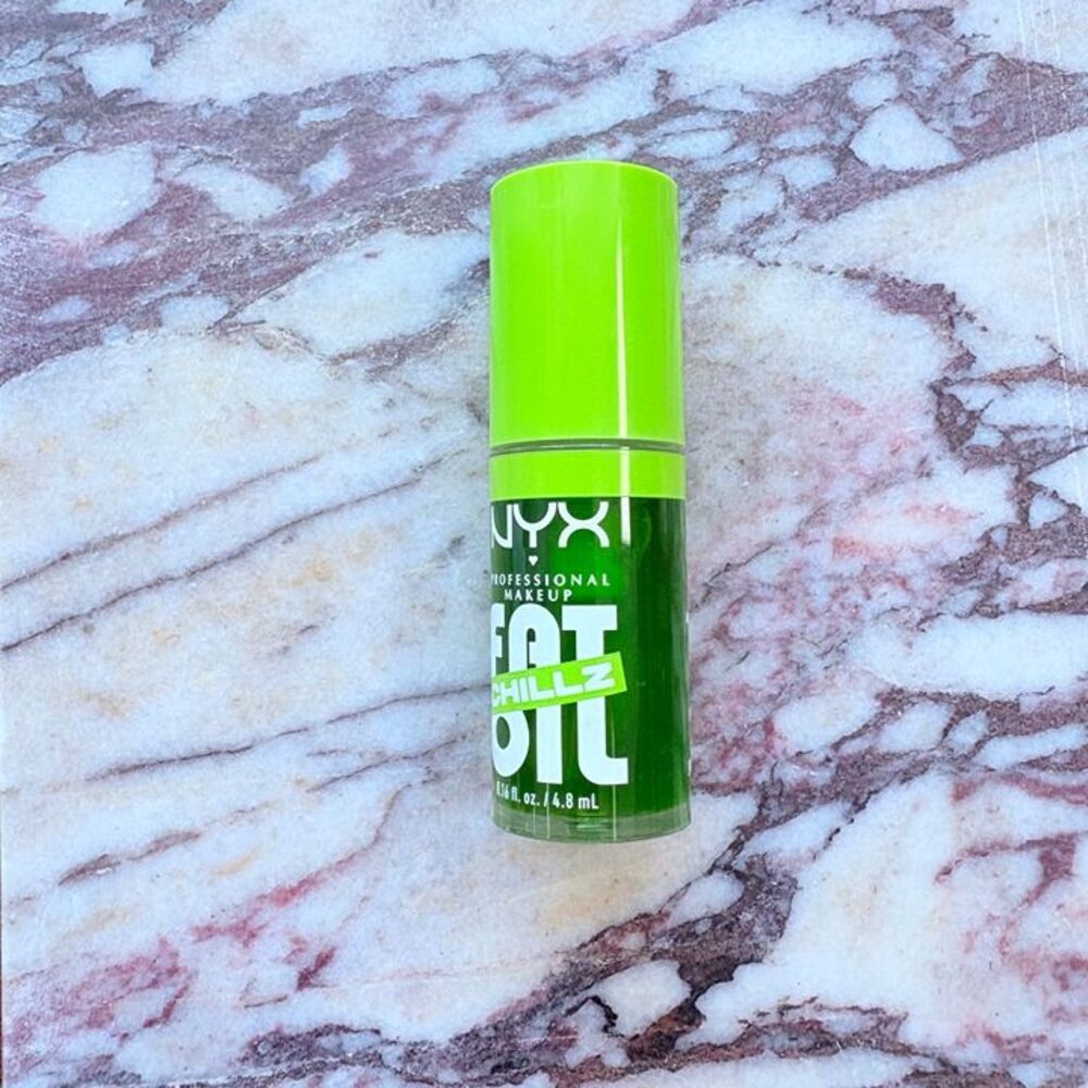 NYX Fat Oil Chillz Lip Drip, Lip Gloss, Kiwi Freezie
